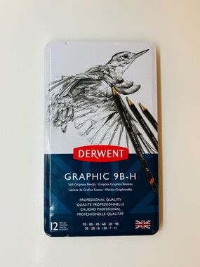 DERWENT GRAPHIC 9B-H  12 pencils